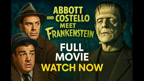Abbott and Costello Meet Frankenstein (1948) | Full Movie | Classic Horror Comedy