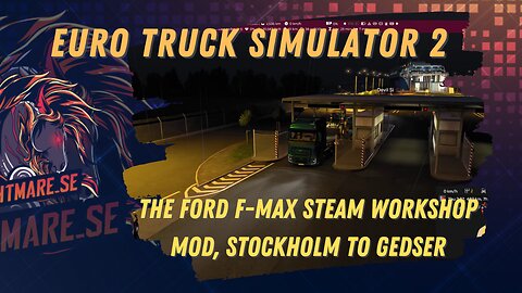 Join me on an unforgettable journey from Stockholm to Gedser in the Ford F-Max truck in ETS2!