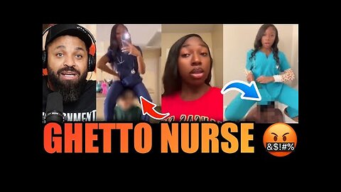 GHETTO Nurse TWERKSS On DISABLED Patients and POSTS Videos on TikTok