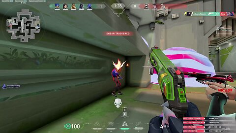 Don't come in B, this is my site!