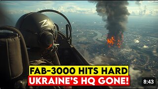 Fury in Kharkiv: Russia Drops the Hammer — FAB-3000 Destroys Huge Weapons Warehouse in Seconds!