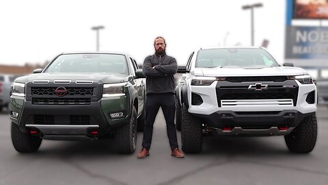 I Brought a KNIFE to a GUN FIGHT! //2026 Frontier PRO-4X vs 2026 Colorado ZR2//