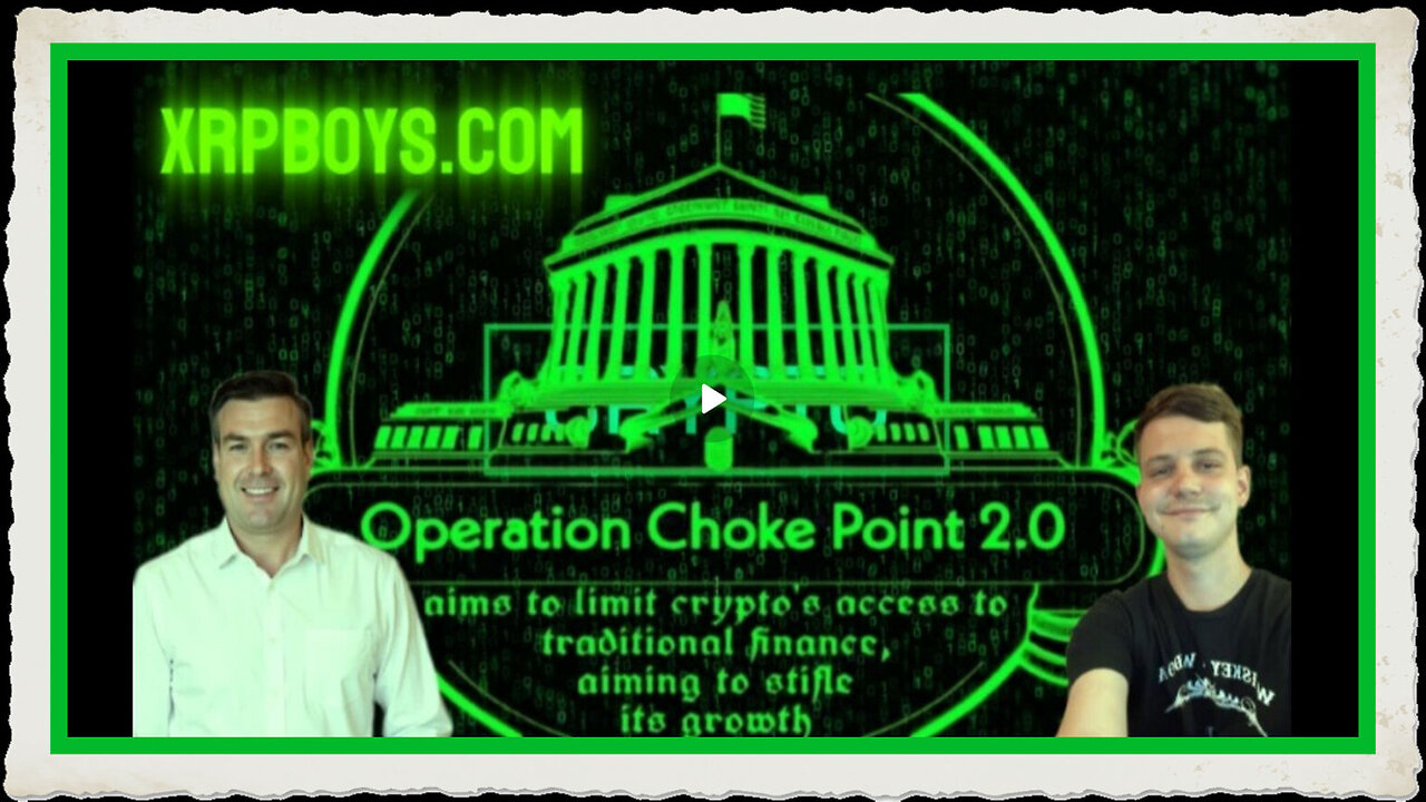 OPERATION CHOKE POINT 2.0 WITH PAUL BROOKER PAUL BROOKER