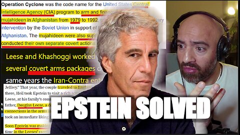 Epstein Origins Finally Solved (See 4:05:00)
