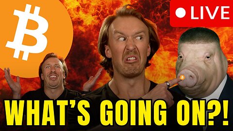 EMERGENCY BROADCAST: BITCOIN IS CRASHING - WTF IS GOING ON?