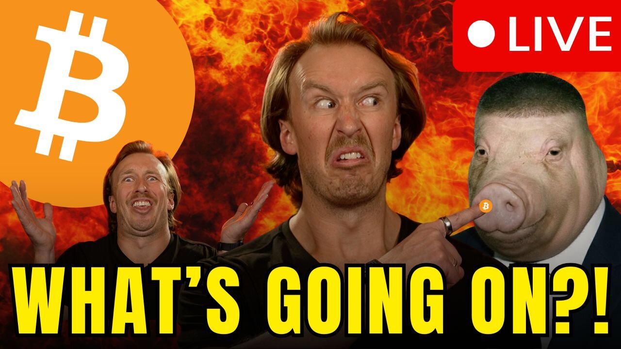 EMERGENCY BROADCAST: BITCOIN IS CRASHING - WTF IS GOING ON?