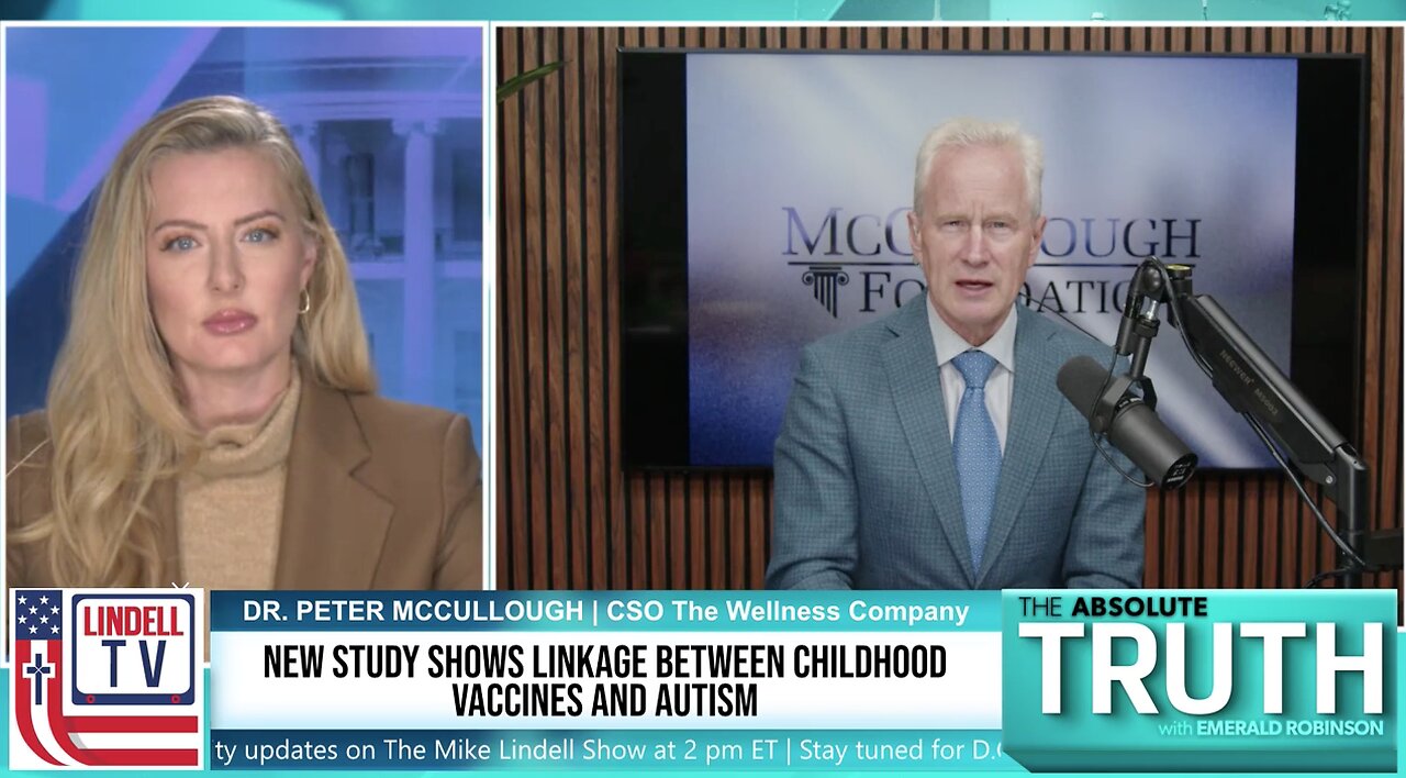 McCullough™ Foundation Delivers Answers on Origins of Autism Crisis: Emerald Robinson