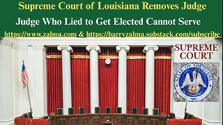 Supreme Court of Louisiana Removes Judge