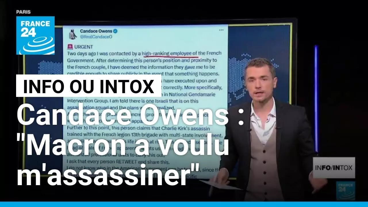 Candace Owens : "Macron a voulu m'assassiner" [Flokossama]