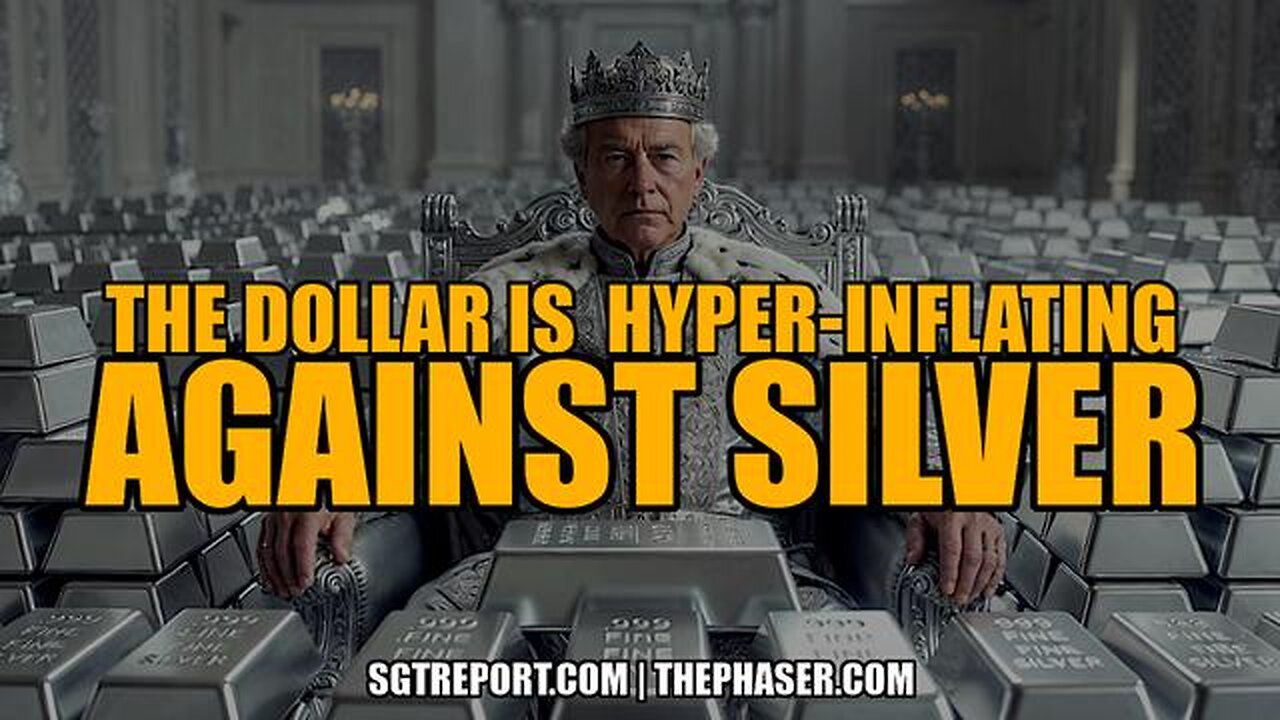 YOUR DOLLAR IS HYPER-INFLATING AGAINST SILVER!!! | SGT REPORT