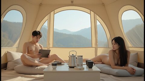 Mountain Camping Adventure | Off-Grid Living, Survival Skills & Stress Relief in Nature ⛰️⛺