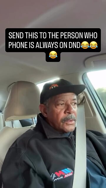 SEND THIS TO THE PERSON WHO PHONE IS ALWAYS ON DND.