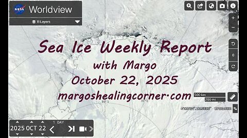 Sea Ice Weekly Report with Margo (Oct. 22, 2025)