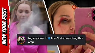 Reporter whacked in the face by bird during on-camera segment