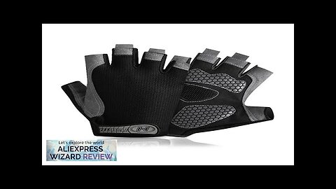 Weightlifti Gym Gloves Fitness Training Fingerless Men Women Bodybuilding Exercise Sports Review