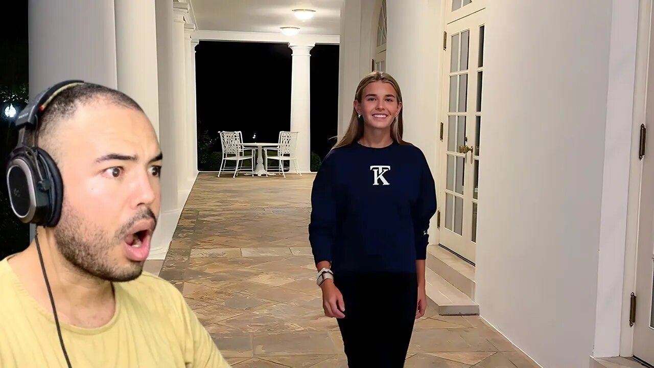Kalkazian react Kai Trump | A day in my life at the White House