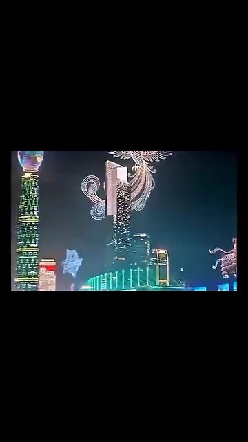 This is what China showed last night they can do with drones and AI