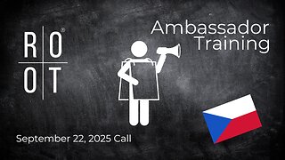 Buďte sami sebou pro svou komunitu | Školení ambasadorů | 22. září 2025 | Czech