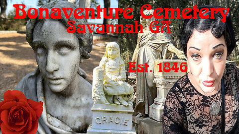 Bonaventure Cemetery, Savannah Georgia. This is Cal O'Ween!