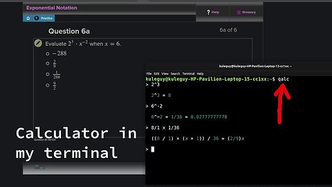 How I do math on Linux