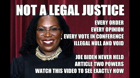 NOT A JUSTICE