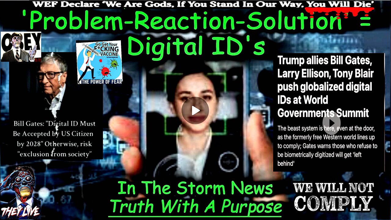 ITSN presents: 'Problem-Reaction-Solution' = Digital ID's 10/4