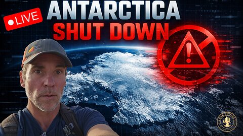 Antarctica Shut Down: Livestreamer Stopped, Pilot Detained & the Gatekeepers Revealed