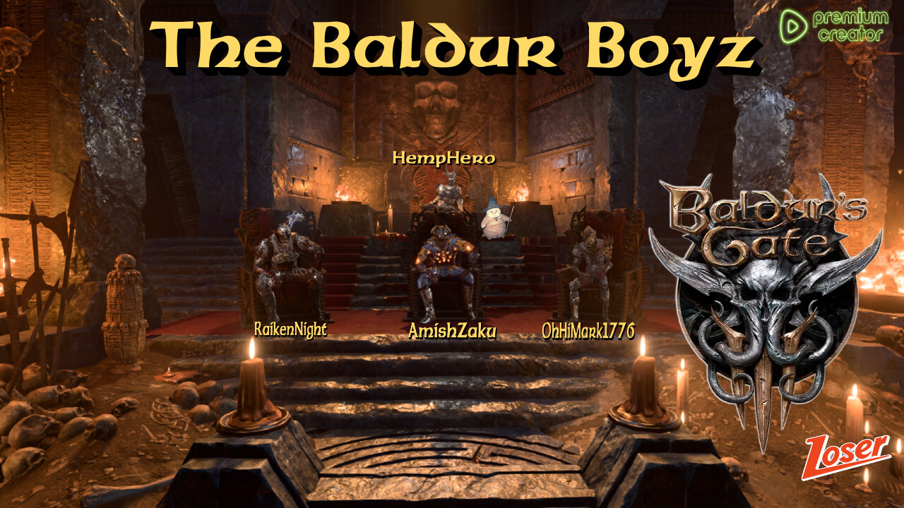 Baldur's Gate 3 episode # 15 starring AmishZaku OhHiMark and RaikenNight