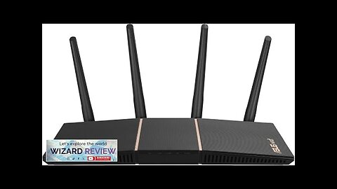 ASUS WiFi 6 Router (RT-AX57) Dual Band AX3000 WiFi Router Gaming Review