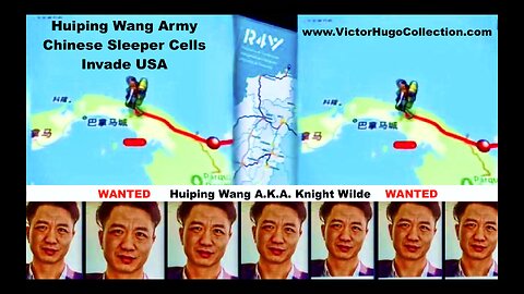 Archive Report Exposes Trump Biden ICE Enabled Huiping Wang Army Chinese Sleeper Cell USA Invasion