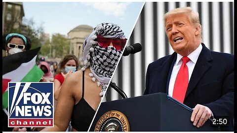 Trump threatens pro-Hamas mobs with arrest, deportation