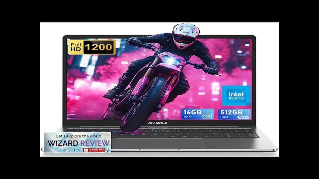 ACEMAGIC Laptop Laptop Computer 16 inch FHD Display 16GB RAM 512GB ROM Review