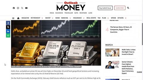 Gold And Silver Will Not Save In The Day of Judgment