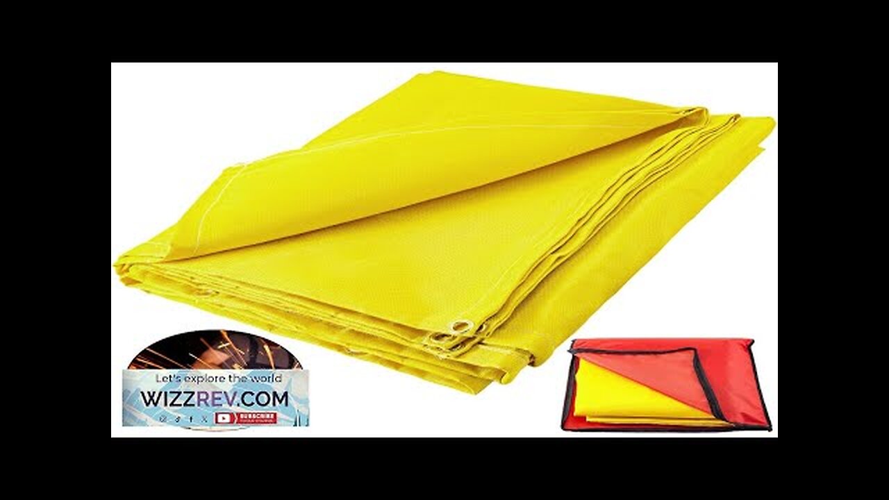 VEVOR 6 x 10 Ft Welding Blanket Gold Fiberglass Blanket Portable Fiberglass Review