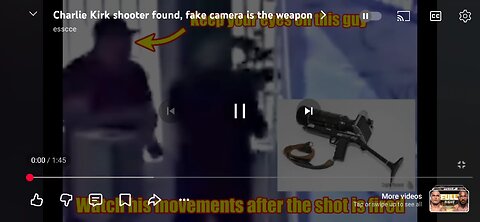 Charlie Kirk Killer found. conspiracy it was from behind!