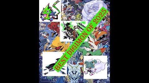 My favorite Digimon introduced in 2025