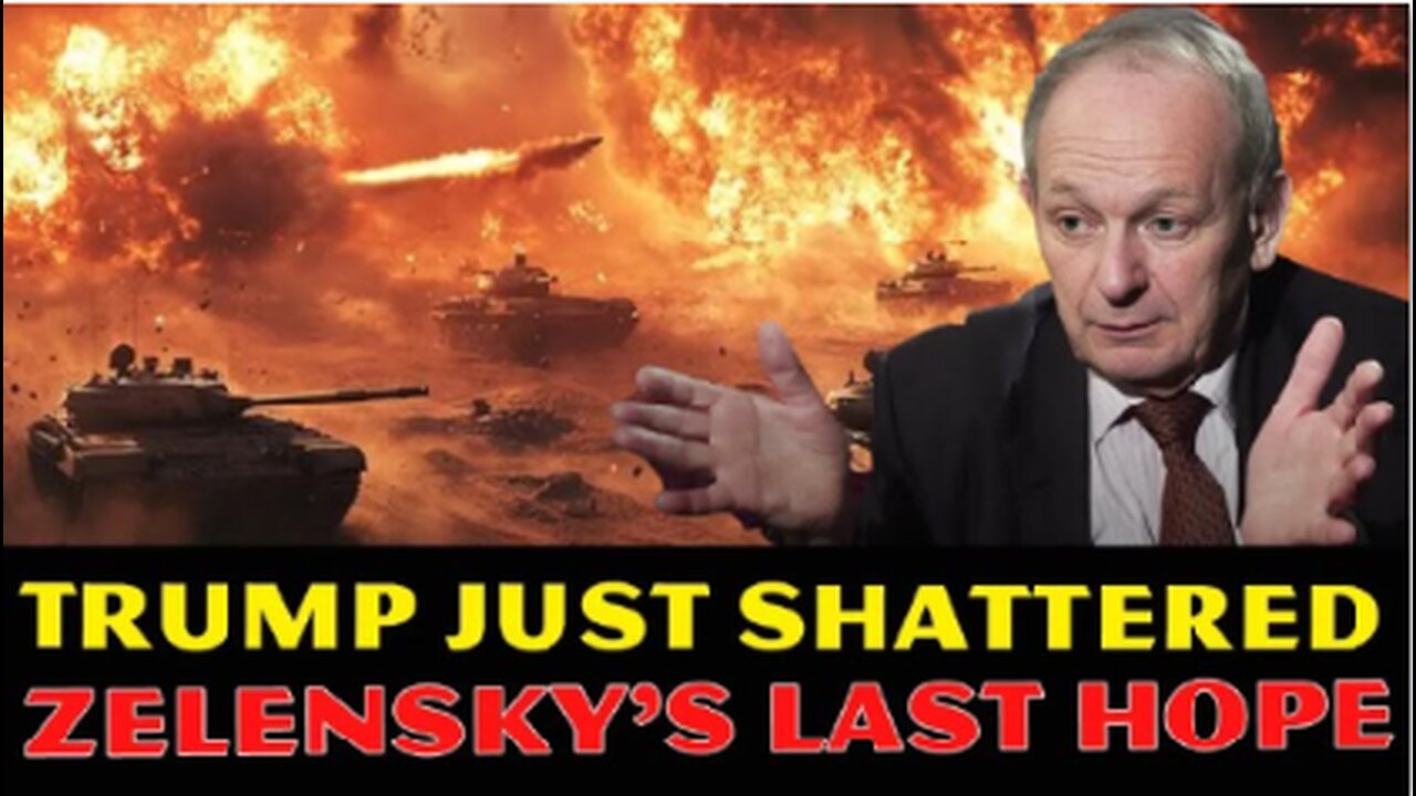 Alastair Crook Reveals: Trump Shatters Last Hope for Ukraine & Israel, NATO Trembles in Despair