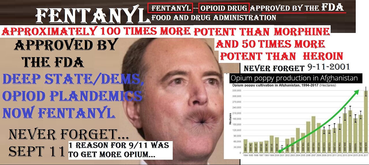 FENTANYL/2025, DEEP STATES PLANDEMICS continue TO KILL, CONTROL...