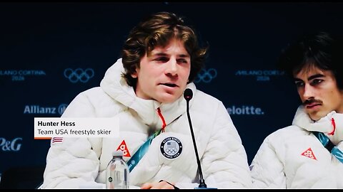 TEAM USA FREESTYLE OLYMIC SKIER SAYS ITS HARD TO REPRESENT AMERICA! WHAT WOULD YOU SAY TO HIM?