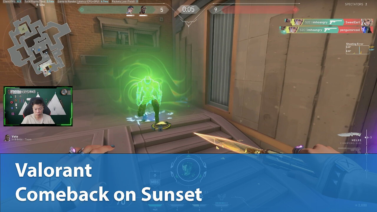 Comeback on Sunset | Competitive 3W-1L | Valorant