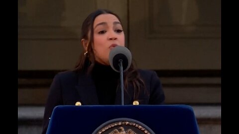Rep. Ocasio-Cortez Marks 'New Era' at Mamdani Inauguration