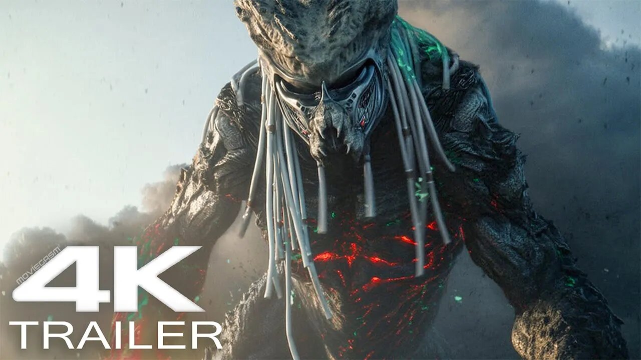 PREDATOR: BADLANDS The Unkillable Creature Trailer (2025) New Comic-Con Trailers 4K