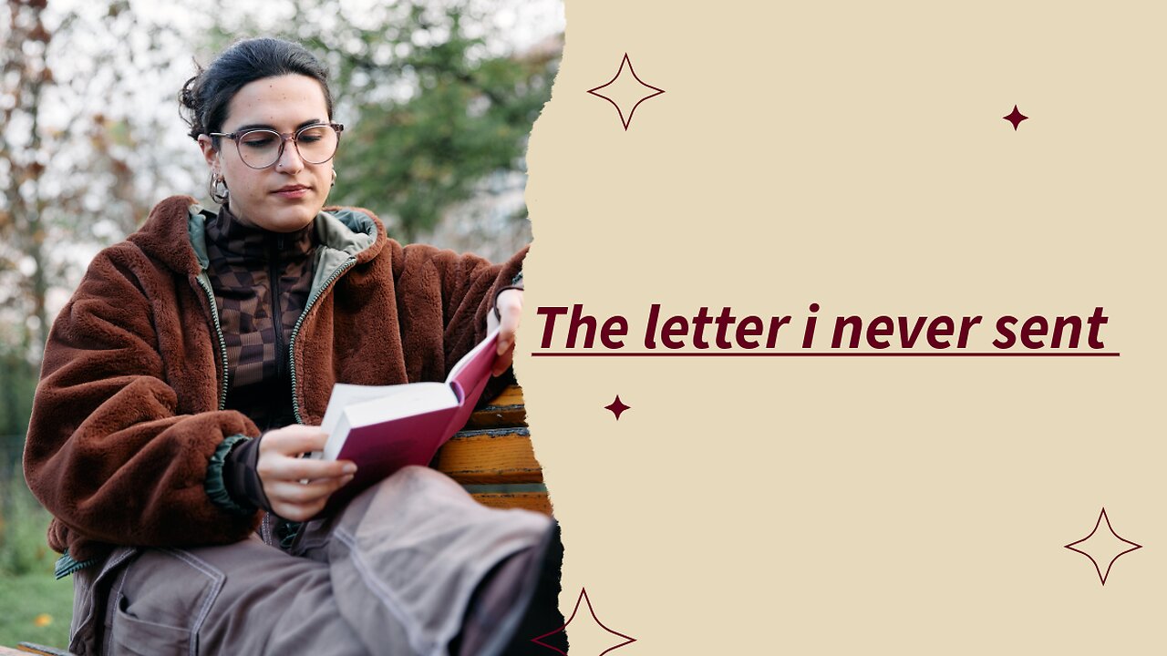 What if you found a letter you were too afraid to send? This is the story of the words I never said.