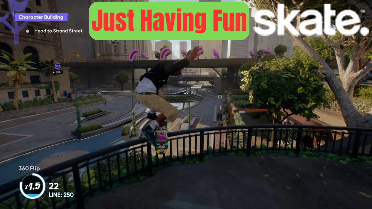 EA Skate. | Just Having Fun | San Vansterdam | 4K