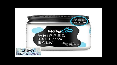 Beef Tallow For Skin Whipped Tallow Balm with Organic Jojoba Oil Review