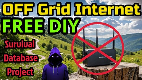 Free DIY Offline Internet Backup Project Guide! ( How to Build an Off-Grid Database for Survival )