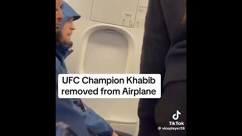 Former UFC Champ Khabib Nurmagomedov Is Removed From A Flight Over An Exit Row Beef