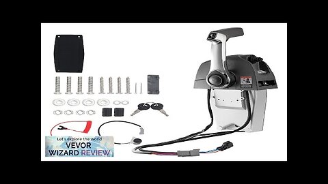 VEVOR Boat Throttle Control 5006186 Top-Mounted Outboard Remote Control Box for Evinrude Review