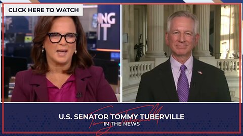 Senator Tuberville Joins Liz MacDonald on the Evening Edit to Discuss Operation Arctic Frost