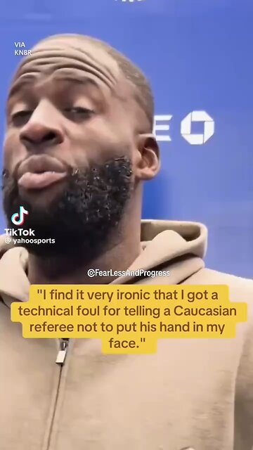 Draymond Greene is officially suffering from racism because of this 😭